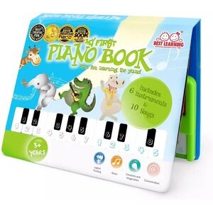 My First Piano Book For Kids With 20-Keys & 10 Songs